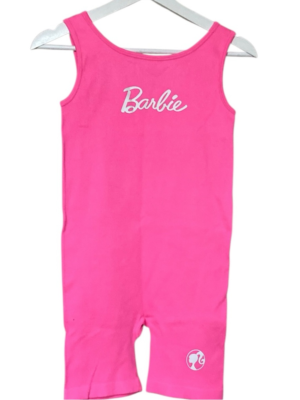 Barbie Pink Sleeveless One-Piece Romper/Wrestling Singlet